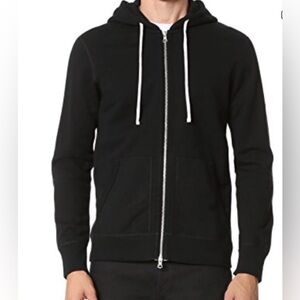 Reigning Champ Midweight Terry Full-Zip Hoodie Size M